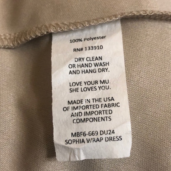 SMYM Sophia Wrap Dress - Picture 6 of 6